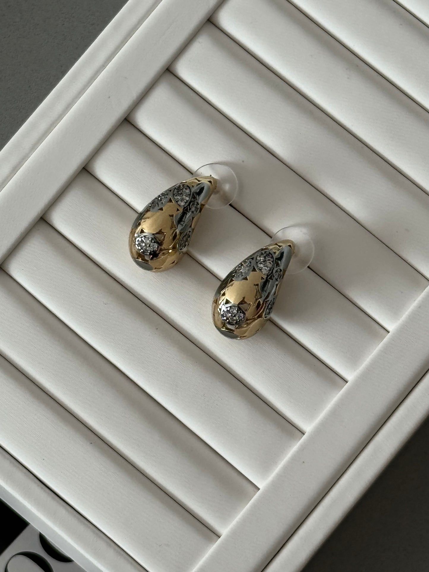 Özel Seri Taşlı Bubble Küpe