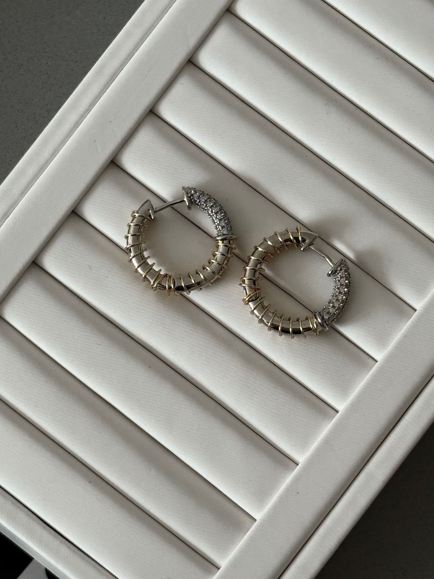 Özel Seri Eclipse Hoop Küpe