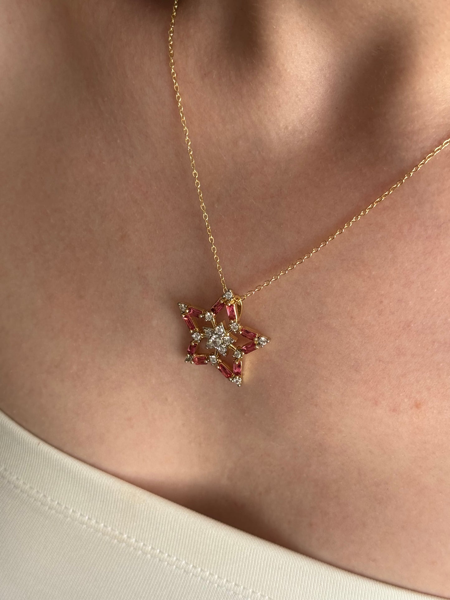 Özel Seri Stellar Bloom Kolye