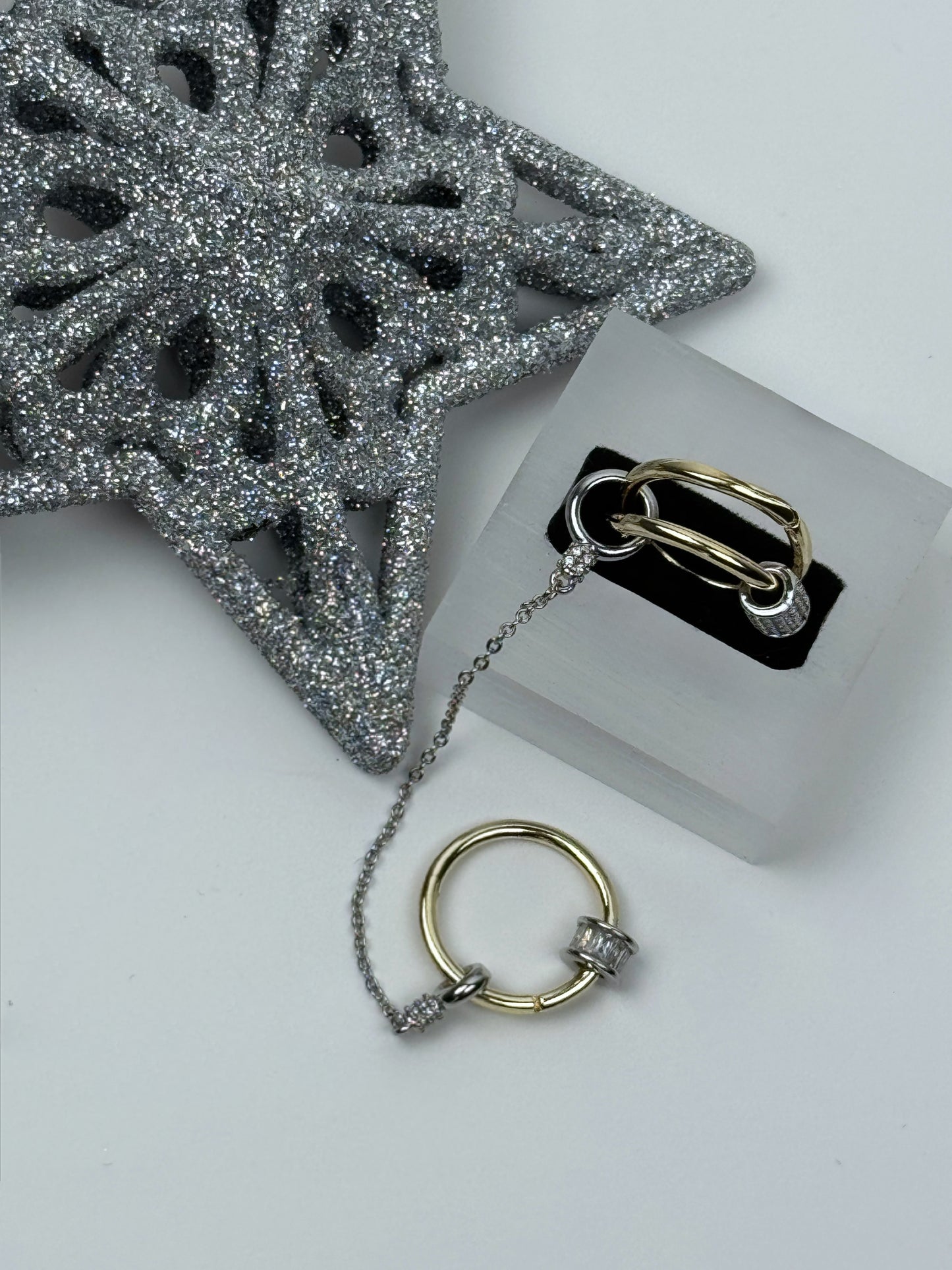 Özel Seri Ayarlanabilir Zincir Yüzük