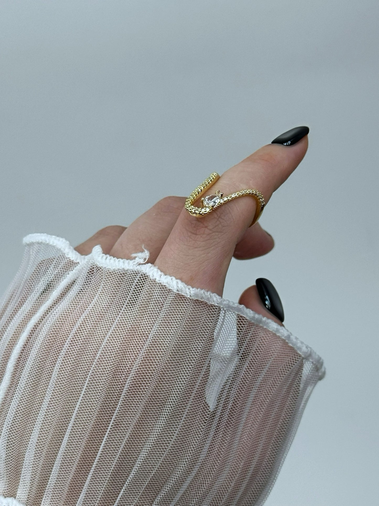 Özel Seri Ayarlanabilir Zarafet Yüzük