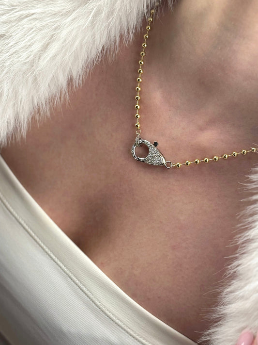 Özel Seri Dorika Zincirli Lock Kolye