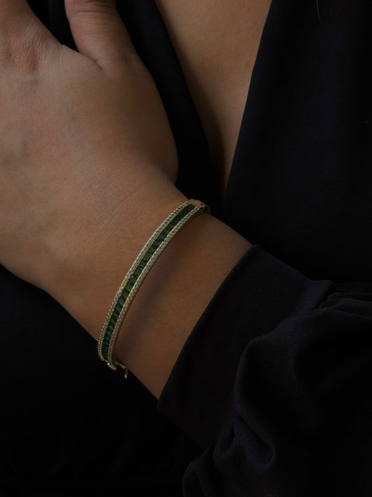 VIP Green Glimmer Kelepçe