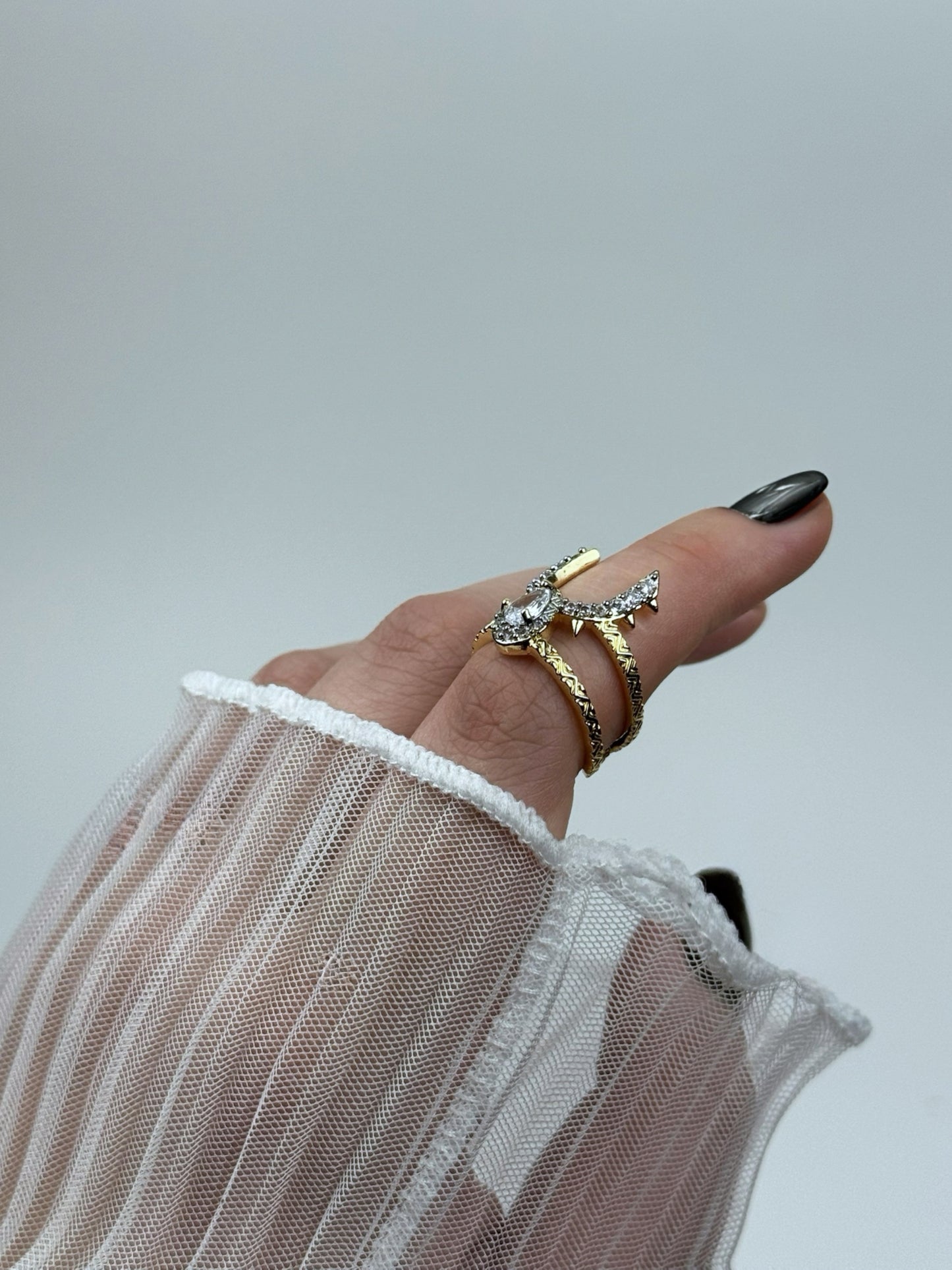 Özel Seri Ayarlanabilir Geyik Yüzük