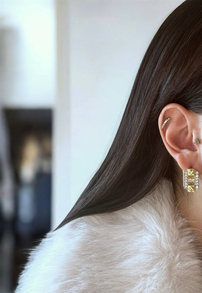 Özel Seri Block Küpe