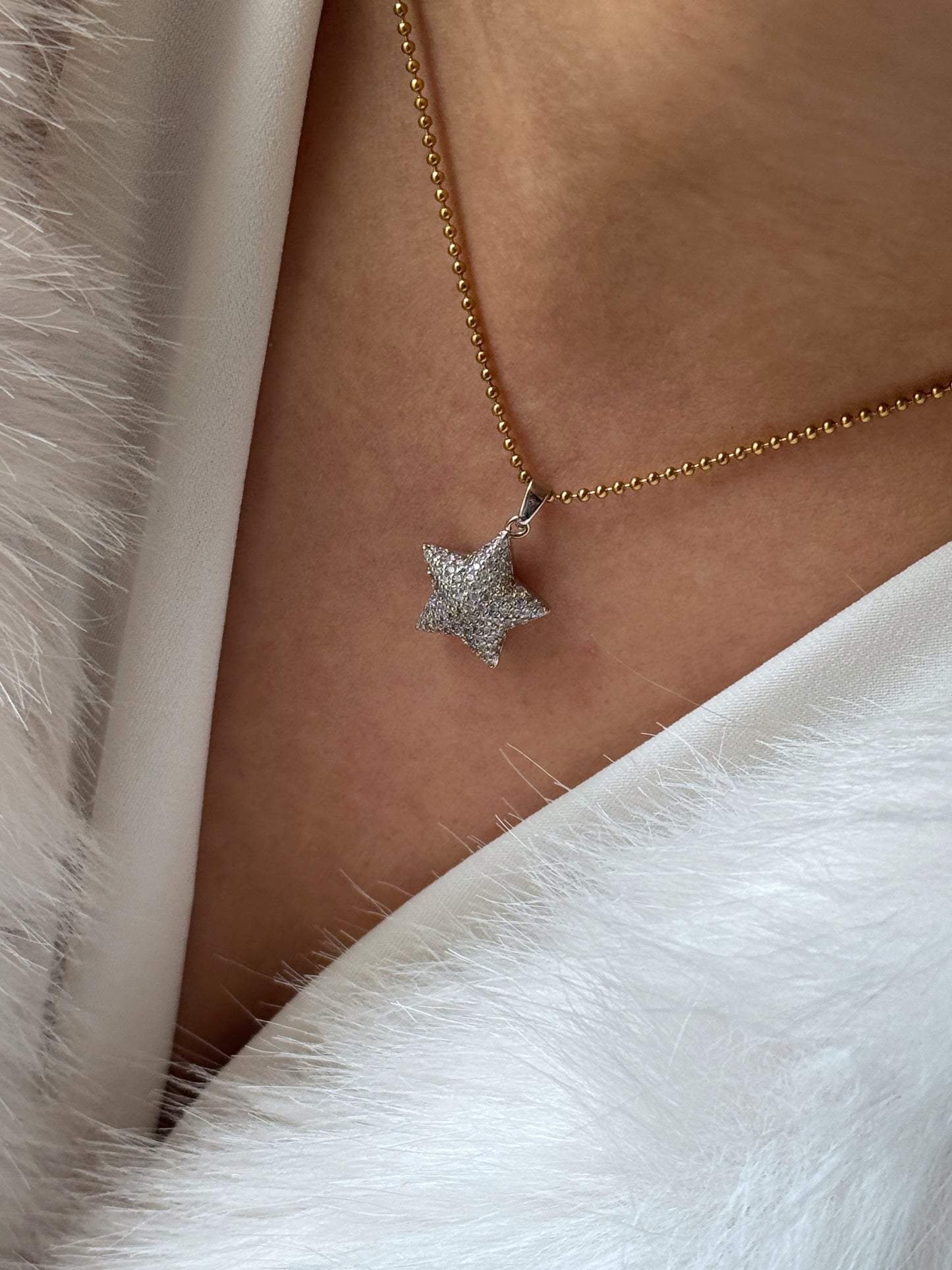 VIP Dorikalı Star Kolye