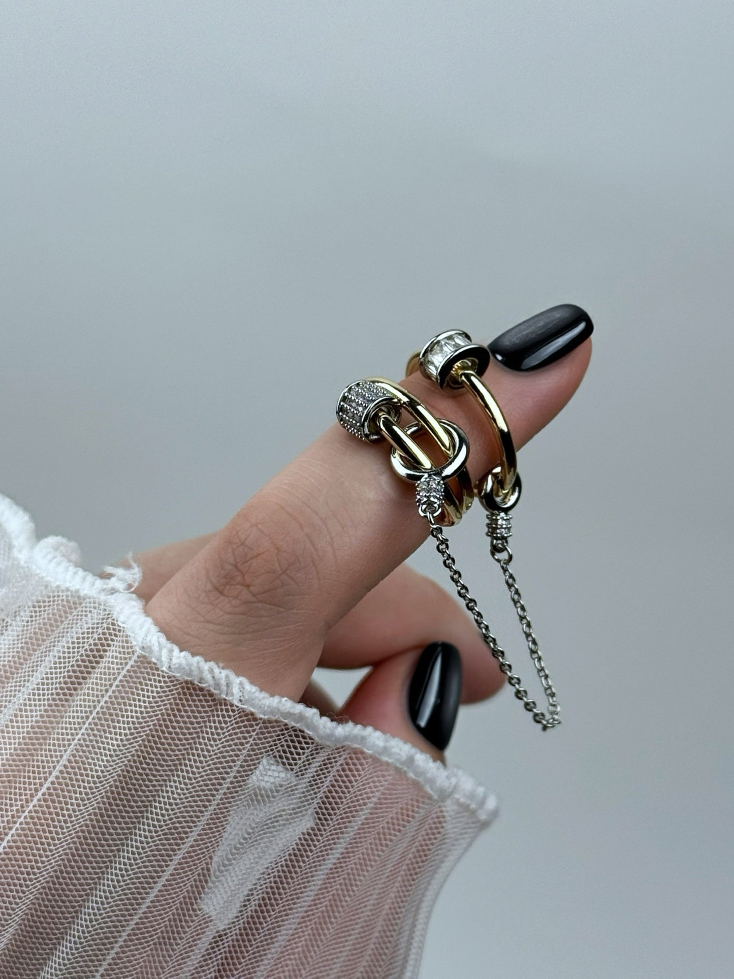 Özel Seri Ayarlanabilir Zincir Yüzük