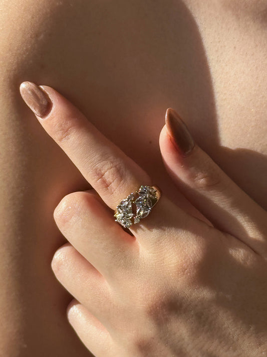 Ayarlanabilir Özel Seri  Secret Garden Yüzük