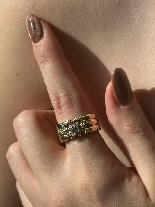 Ayarlanabilir Özel Seri Band Ring Yüzük