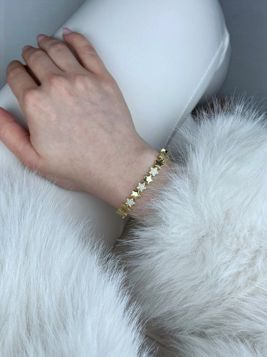 Özel Seri Taşlı Yıldız Bileklik